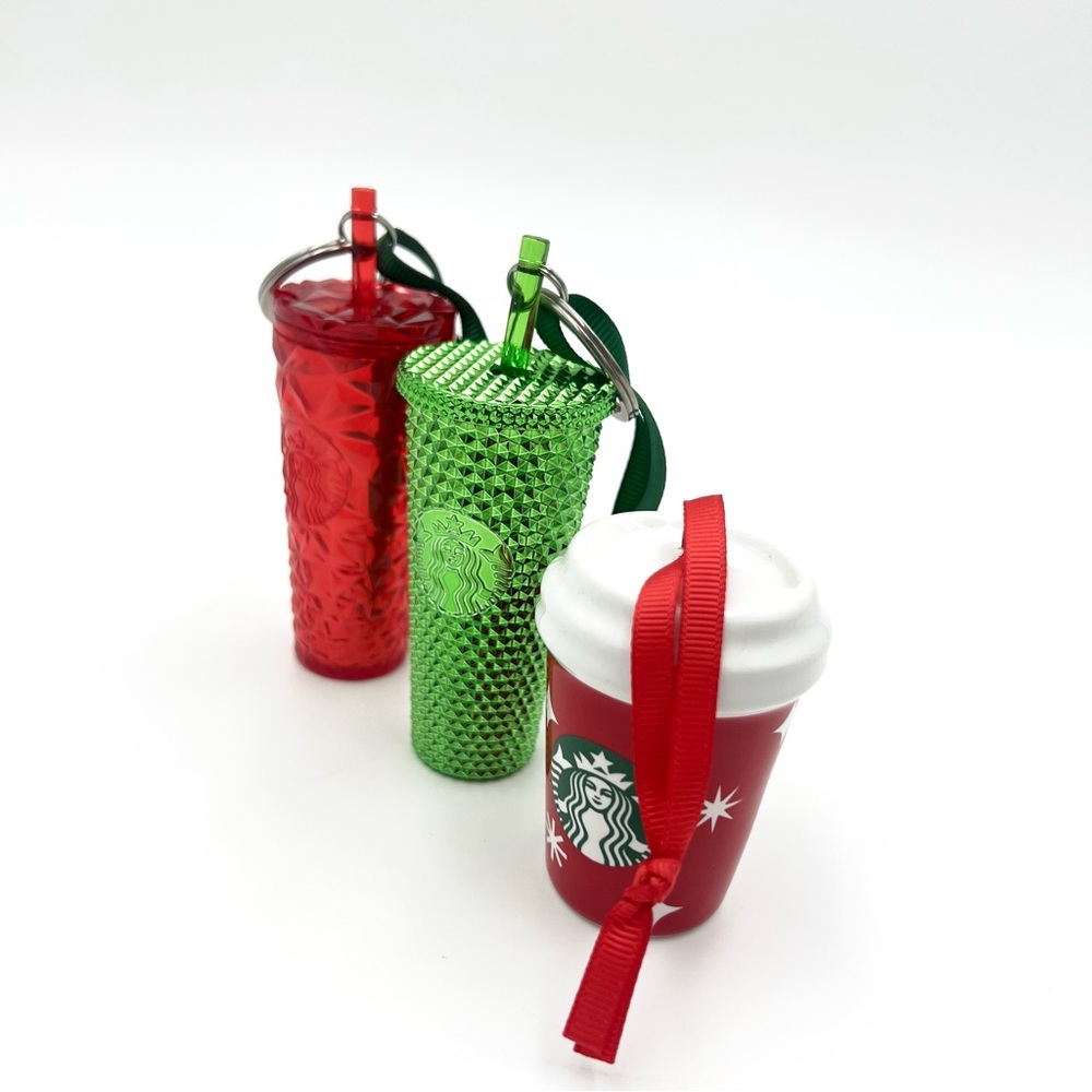 Starbucks Christmas 3 Ornament Bundle